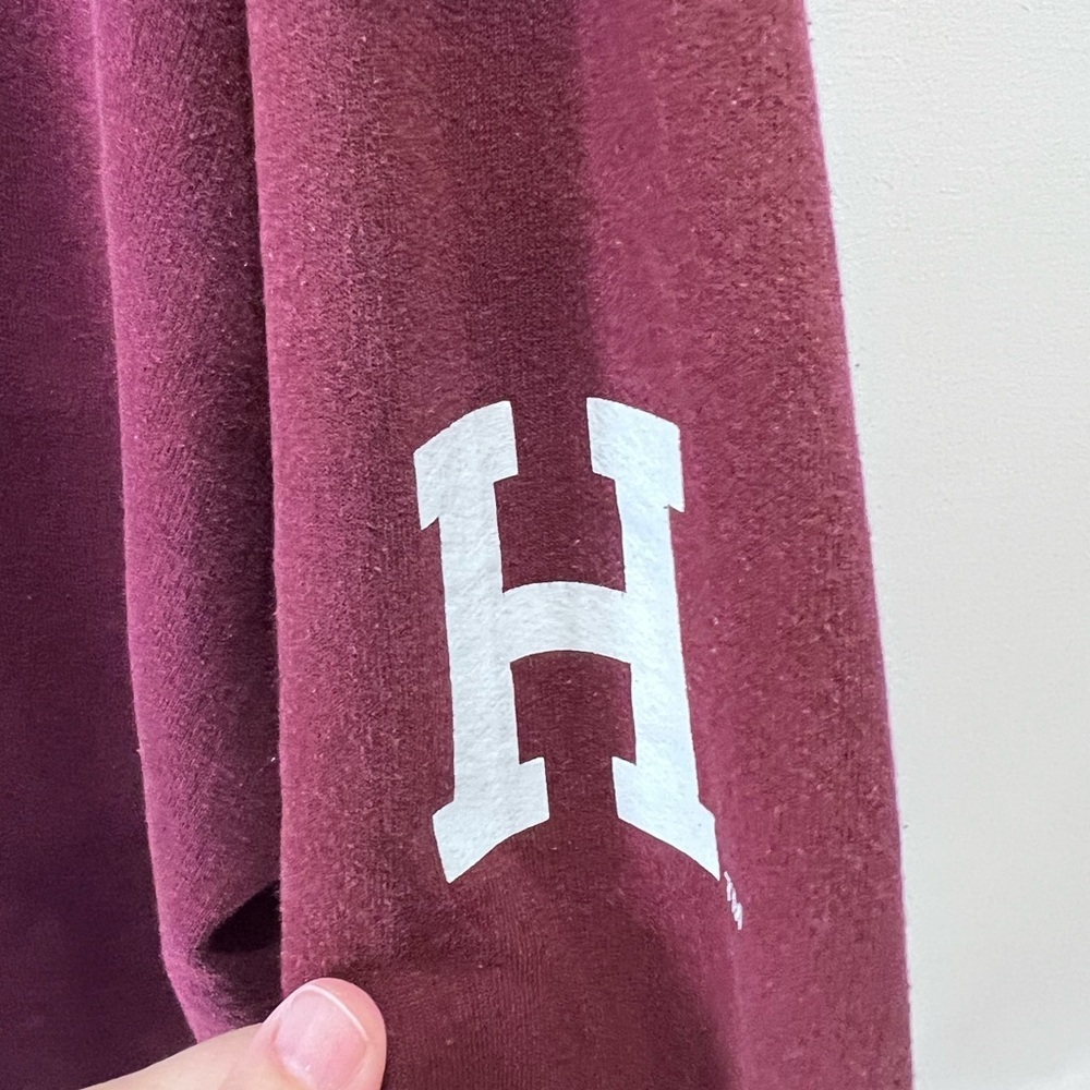 Harvard Women's Sweater Crewneck Sweatshirt Preppy Academia - Picture 4 of 6